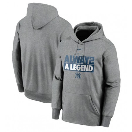 Men's New York Yankees 2020 Gray Pullover Hoodie