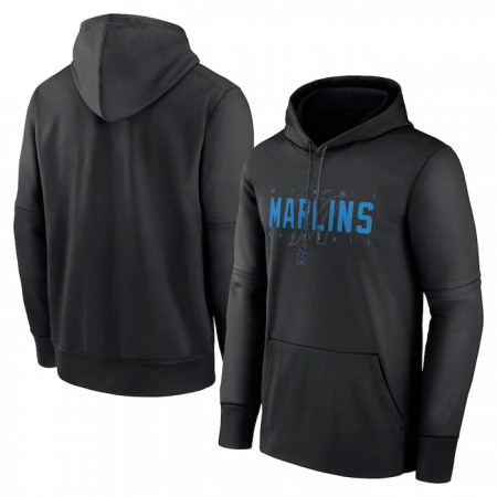 Men's Seattle Mariners Black Pregame Performance Pullover Hoodie