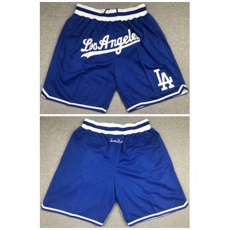 Men's Los Angeles Dodgers Blue Shorts (Run Small)