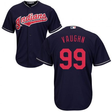 indians #99 Ricky Vaughn Navy Blue New Cool Base Stitched MLB Jersey