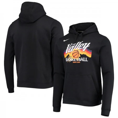 Men's Phoenix Suns 2021 City Black Edition Story Club Pullover Hoodie