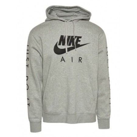 Men's Gray Pullover Hoodie