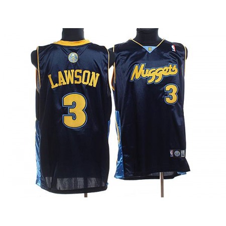 Nuggets #3 Ty Lawson Stitched Dark Blue NBA Jersey