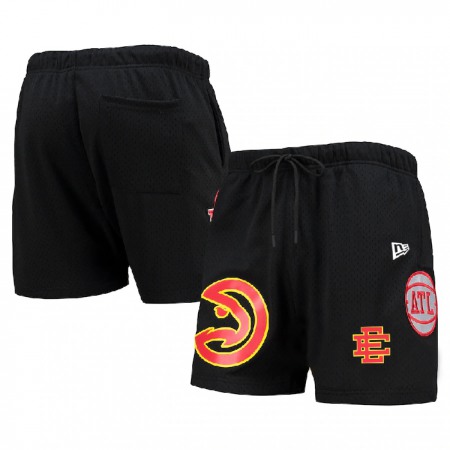 Men's Atlanta Hawks Black Shorts 001