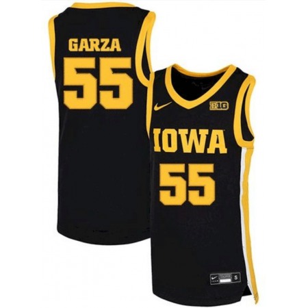 Men's Iowa Hawkeyes Active Player Custom Black College Basketball Stitched Jersey