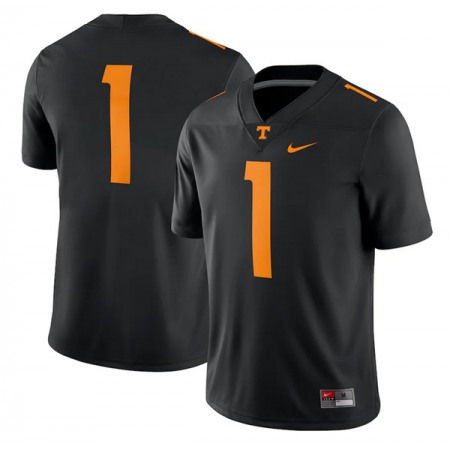 Youth Tennessee Volunteers #1 Jalen Hurd Black Stitched Football Jersey