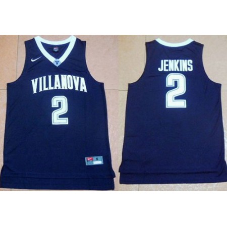 Villanova Wildcats #2 Kris Jenkins Navy Blue Basketball Stitched NCAA Jersey