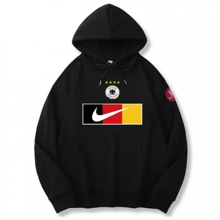 Men's Germany World Cup Soccer Hoodie Black 001