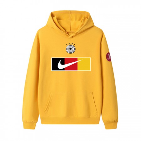 Men's Germany World Cup Soccer Hoodie Yellow 001