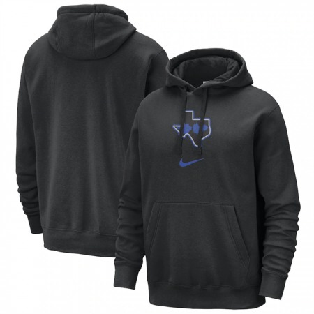 Men's Dallas Mavericks Black 2023/24 City Edition Essential Club Pullover Hoodie