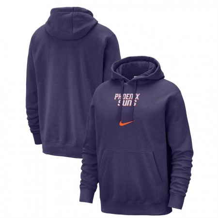 Men's Phoenix Suns Purple 2023/24 City Edition Essential Club Pullover Hoodie