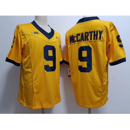 Men's Michigan Wolverines #9 J.J. McCarthy 2023 F.U.S.E. Navy Stitched Jersey