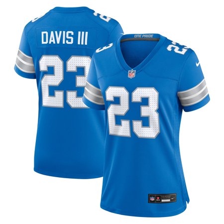 Women's Detroit Lions Carlton Davis III Nike Blue Game Jersey