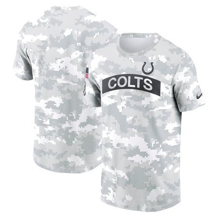 Men's Indianapolis Colts Nike Arctic Camo 2024 Salute To Service Performance T-Shirt