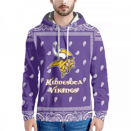 Men's Minnesota Vikings Purple Pullover Hoodie