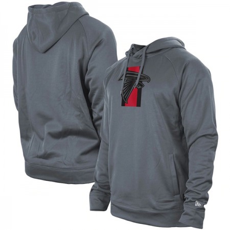 Men's Atlanta Falcons New Era Training Camp Raglan Pullover Hoodie