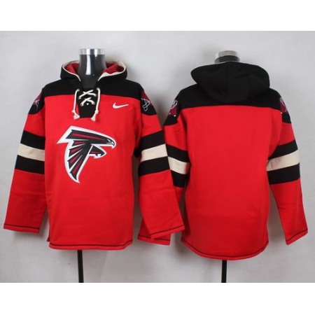 Nike Falcons Blank Red Player Pullover NFL Hoodie