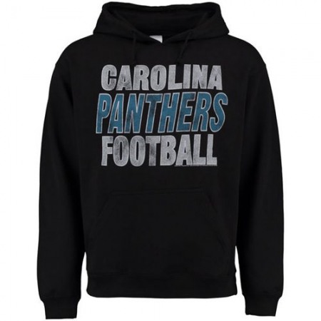 Carolina Panthers Junk Food Kickoff Pullover Hoodie Black