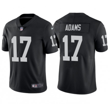 Toddlers Las Vegas Raiders #17 Davante Adams Black Vapor Limited Stitched Jersey