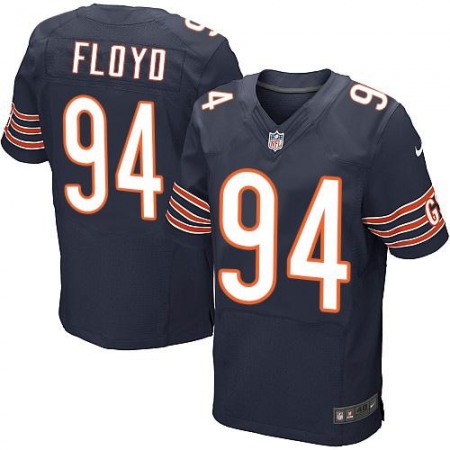 Nike Bears #94 Leonard Floyd Navy Blue Team Color Men's Stitched NFL Elite Jersey