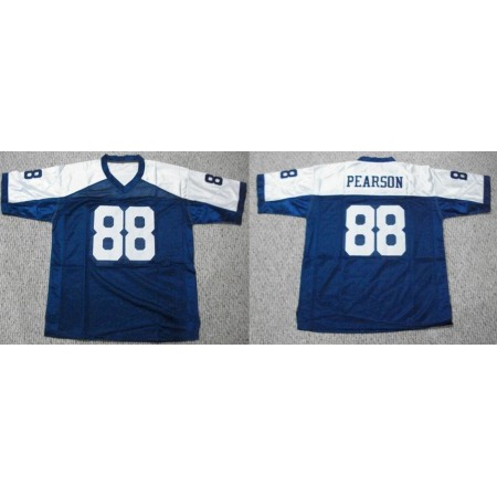 Men's Dallas Cowboys #88 Drew Pearson Navy White Stitched Football Jersey