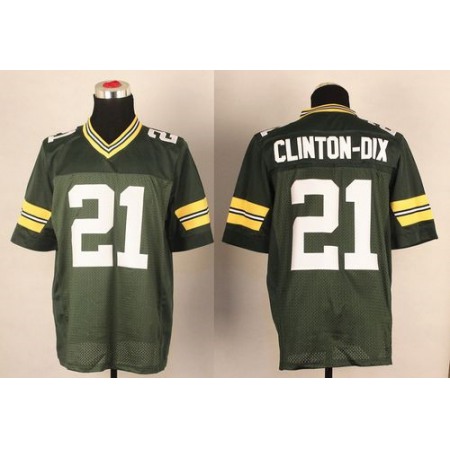 Nike Packers #21 Ha Ha Clinton-Dix Green Team Color Men's Stitched NFL Elite Jersey