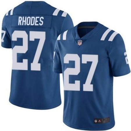 Men's Indianapolis Colts #27 Xavier Rhodes Blue Vapor Untouchable Limited Stitched Jersey