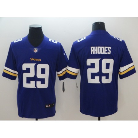 Men's Minnesota Vikings #29 Xavier Rhodes Purple Vapor Untouchable Limited NFL Stitched Jersey