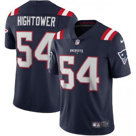 Men's New England Patriots #54 Dont'a Hightower 2020 Navy Vapor Untouchable Limited Stitched NFL Jersey