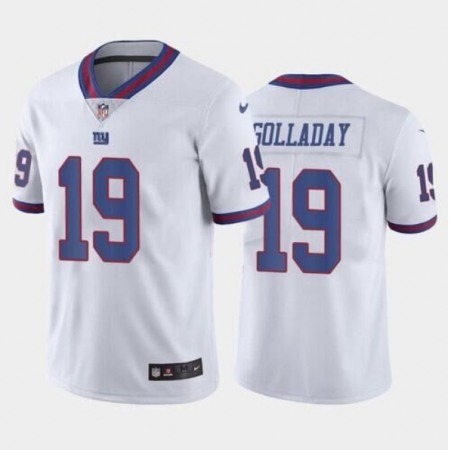 Men's New York Giants #19 Kenny Golladay White Stitched Football Jersey