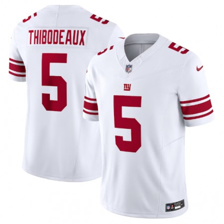 Men's New York Giants #5 Kayvon Thibodeaux White 2023 F.U.S.E. Vapor Untouchable Limited Stitched Jersey