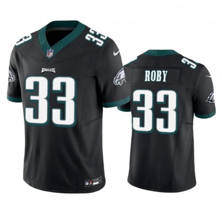 Men's Philadelphia Eagles #33 Bradley Roby Black 2023 F.U.S.E. Vapor Untouchable Limited Stitched Football Jersey