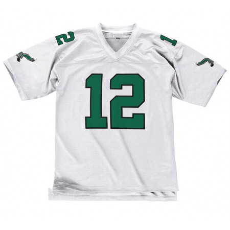 Men's Philadelphia Eagles #12 Randall Cunningham White Stitched Jersey