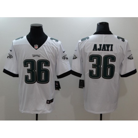 Men's Philadelphia Eagles #36 Jay Ajayi White Vapor Untouchable Limited Stitched NFL Jersey