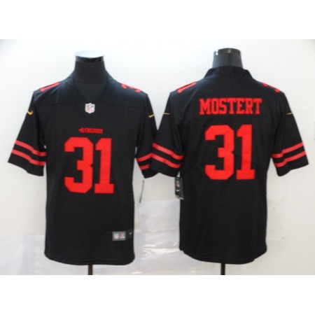 Men's San Francisco 49ers #31 Raheem Mostert Black Vapor Untouchable Limited Stitched NFL Jersey