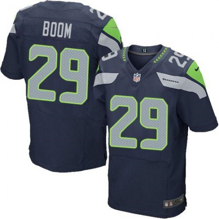 Nike Seahawks #29 Earl Thomas III Steel Blue Team Color Men's Stitched NFL Legion of Boom Elite Jersey