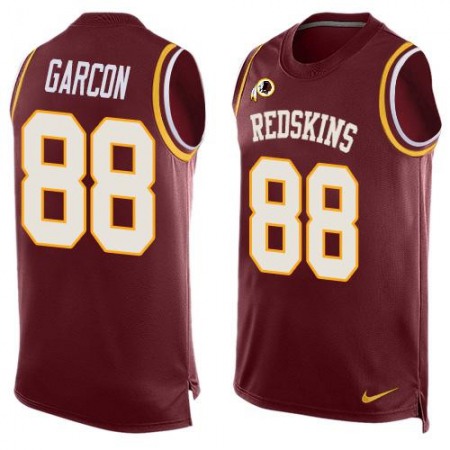 Nike Redskins #88 Pierre Garcon Burgundy Red Team Color Men's Stitched NFL Limited Tank Top Jersey