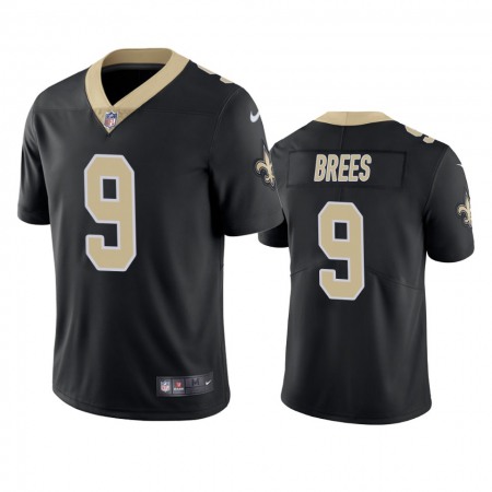 Youth New Orleans Saints #9 Drew Brees Black Vapor Untouchable Limited Stitched NFL Jersey