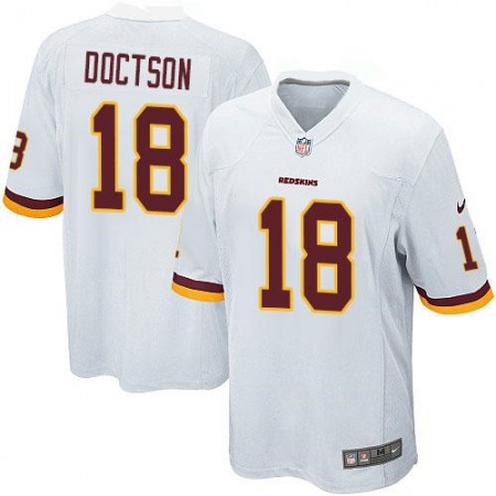 Nike Redskins #18 Josh Doctson White Youth Stitched NFL Elite Jersey