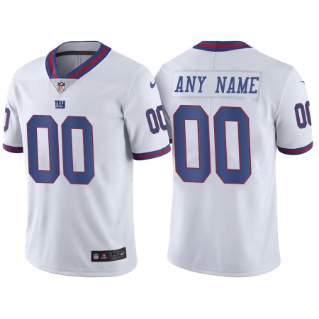 Youth New York Giants ACTIVE PLAYER Custom White Color Rush Limited Stitched NFL Jersey