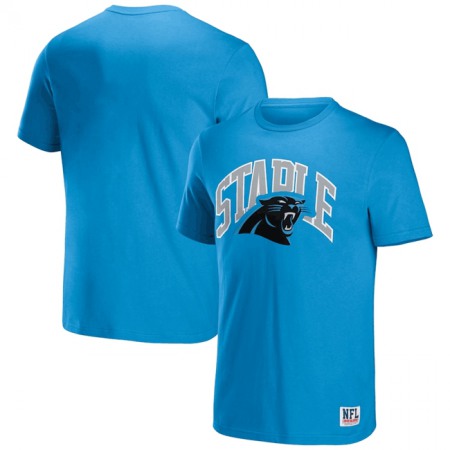 Men's Carolina Panthers x Staple Blue Logo Lockup T-Shirt