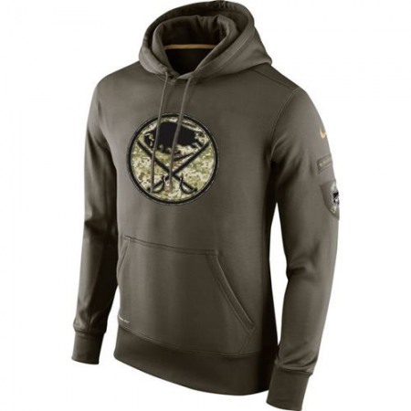 Men's Buffalo Sabres Nike Salute To Service NHL Hoodie