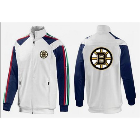 NHL Boston Bruins Zip Jackets White