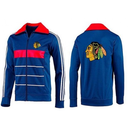 NHL Chicago Blackhawks Zip Jackets Blue-3