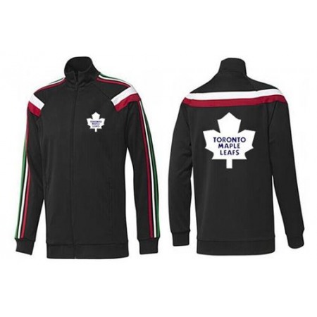 NHL Toronto Maple Leafs Zip Jackets Black-2