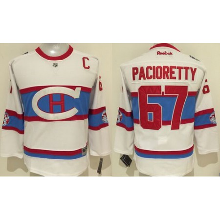 Canadiens #67 Max Pacioretty White 2016 Winter Classic Stitched Youth NHL Jersey