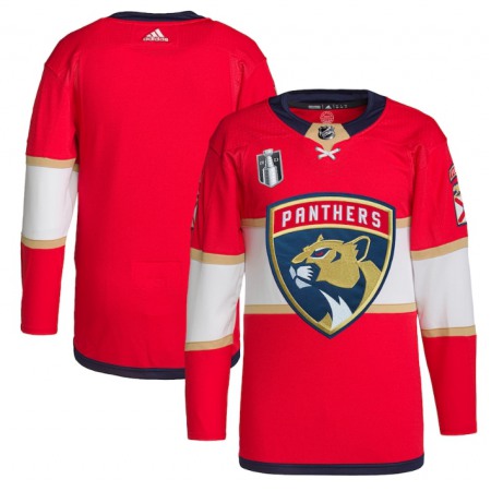 Men's Florida Panthers Blank Red 2023 Stanley Cup Final Stitched Jersey