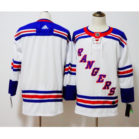 Men's Adidas New York Rangers White Stitched NHL Jersey