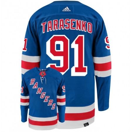 Men's New York Rangers #91 Vladimir Tarasenko Royal Stitched Jersey