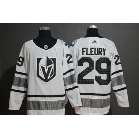 Men's Vegas Golden Knights #29 Marc-Andre Fleury White 2019 NHL All-Star Game Jersey